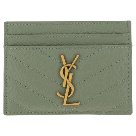 yves saint laurent porta carte donne|saint laurent wallet.